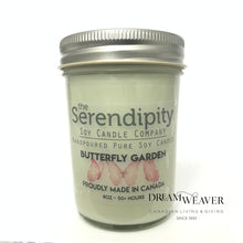 Load image into Gallery viewer, Butterfly Garden Candle Jar | Serendipity Candle  |Dream Weaver Canada
