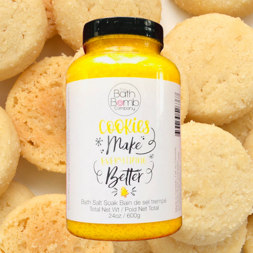 Sugar Cookie Soaking Salts 600 gm | Bath Bomb Company