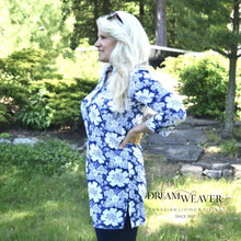 Load image into Gallery viewer, Era Indigo Cotton Tunic | Mahogany | Dream Weaver Canada