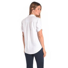 Load image into Gallery viewer, Crisp White Blouse | Front Tie | Brenda Beddome