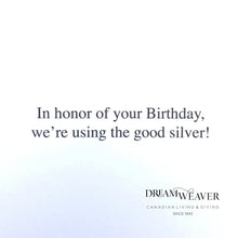 Load image into Gallery viewer, Good Silver  | Birthday Card