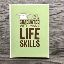 Load image into Gallery viewer, Graduation Life Skills | Greeting Card
