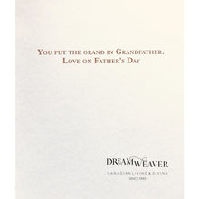 Load image into Gallery viewer, Grandfather| Father’s Day Card Cards
