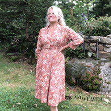 Charger l'image dans la galerie, Greta's Garden Tea Dress Terracotta | April Cornell