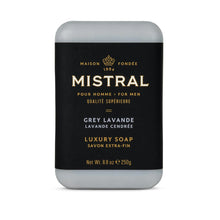 Load image into Gallery viewer, Grey Lavande Bar Soap | Mistral