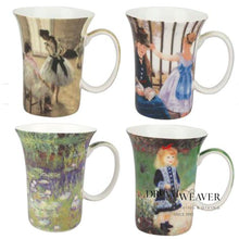 Load image into Gallery viewer, Impressionists Set of 4 Mugs Tableware

