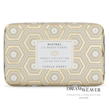 Load image into Gallery viewer, Jewels Tupelo Honey Bar Soap 200 gm | Mistral | Dream Weaver Canada
