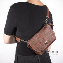 Load image into Gallery viewer, Leather Chameleon Handbag - Brown | Hides in Hand
