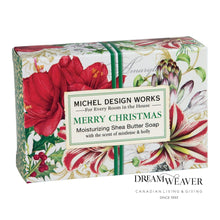 Load image into Gallery viewer, Merry Christmas Boxed Single Soap | Michel Design Works Bath &amp; Body
