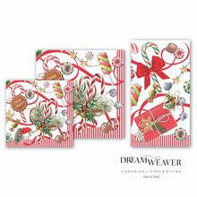 Load image into Gallery viewer, Peppermint Hostess Napkins | Michel Design Works

