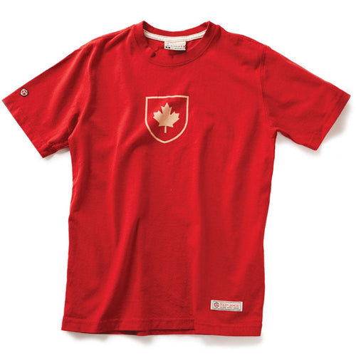 Canada Shield T-Shirt | Unisex | Red | Red Canoe
