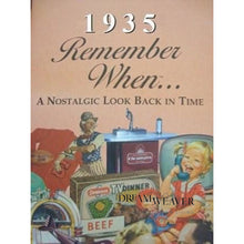 Load image into Gallery viewer, Remember When Card Book stationary