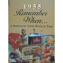 Load image into Gallery viewer, Remember When Card Book stationary