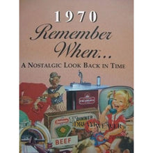 Load image into Gallery viewer, Remember When Card Book stationary