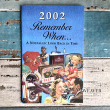 Load image into Gallery viewer, Remember When Card Booklet | 1919 - 2006 stationary
