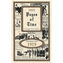 Load image into Gallery viewer, Remember When Card Book stationary