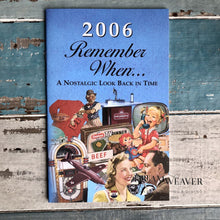 Load image into Gallery viewer, Remember When Card Booklet | 1919 - 2006 stationary