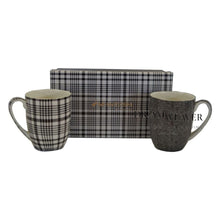 Charger l'image dans la galerie, Shades of Grey Set of 2 Mugs Tableware
