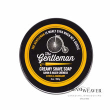 Load image into Gallery viewer, The Gentleman Creamy Shave Soap | Walton Wood Farm Bath &amp; Body
