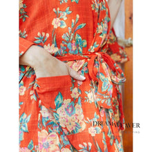 Load image into Gallery viewer, Tropics Cover Up | Orange | April Cornell Fashion
