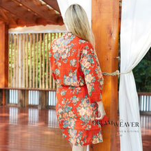 Load image into Gallery viewer, Tropics Cover Up | Orange | April Cornell Fashion
