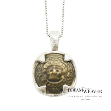 Load image into Gallery viewer, Vintage Canadian Medallion Coin Necklace - Ornate Crown | Laborde Designs
