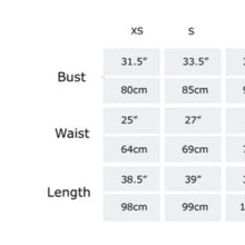 Load image into Gallery viewer, size chart