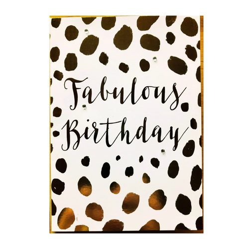 Fabulous Birthday| Greeting Card