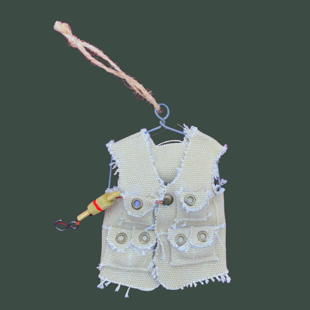 Fishing Vest Ornament