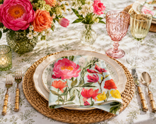 Load image into Gallery viewer, Peony Floral  Beverage Napkin | Tuilerie
