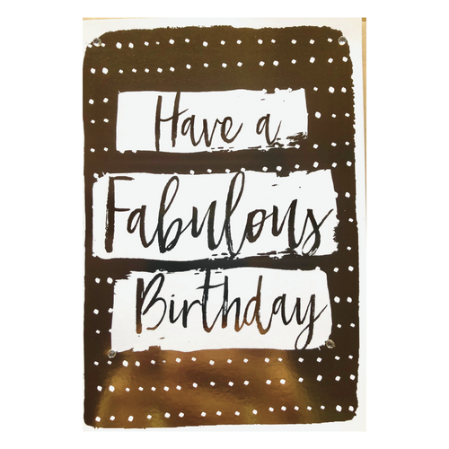 Have a Fabulous Birthday| Greeting Card
