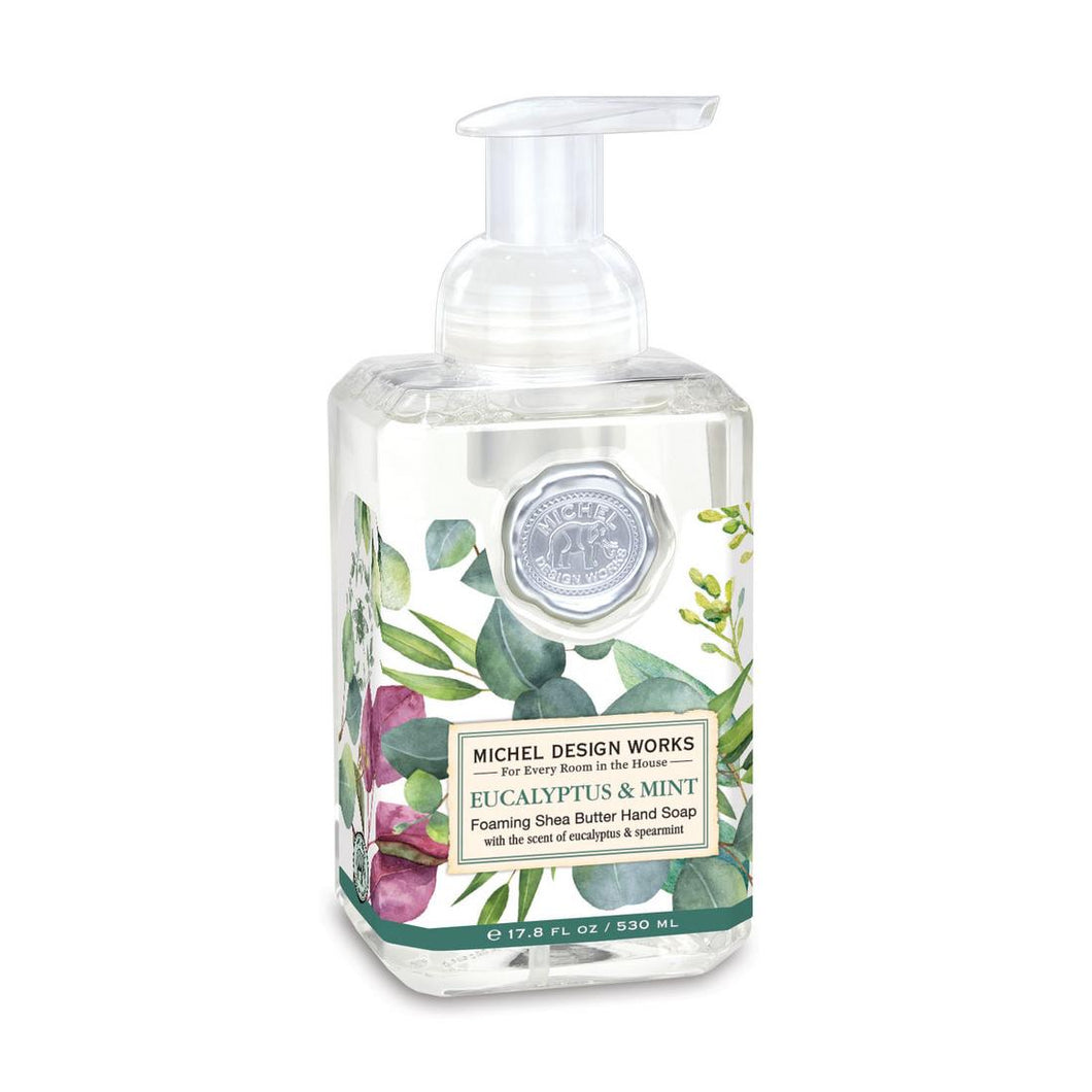 Eucalyptus and Mint Foaming Soap | Michel Design Works