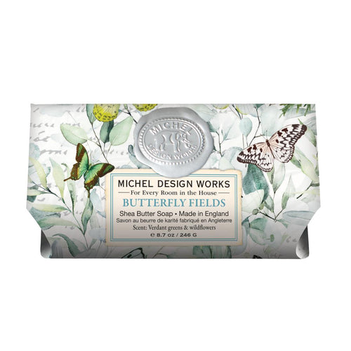 Butterfly Fields Large Bath Soap Bar |Michel Design Works Dream Weaver