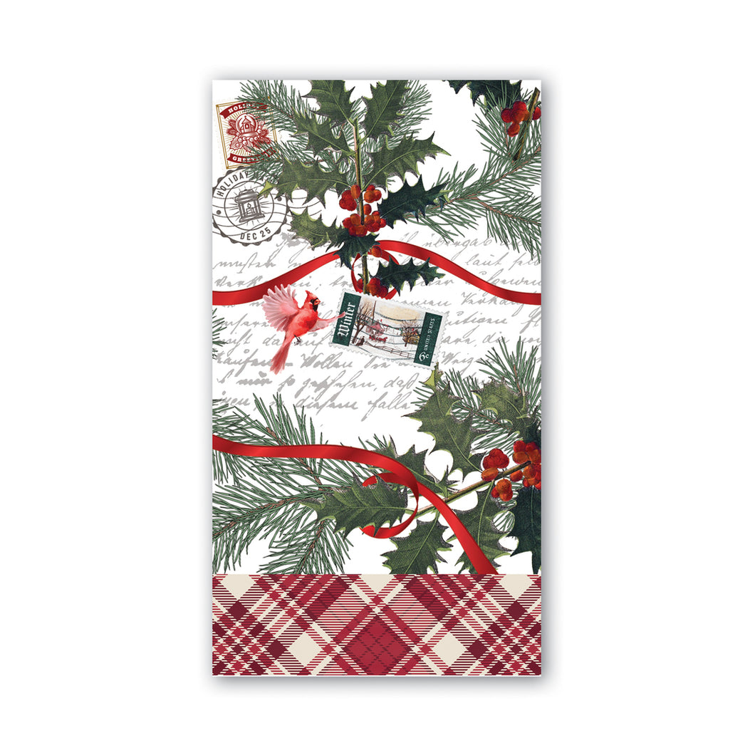 Winter Woodland Hostess Napkins | Michel Design Works