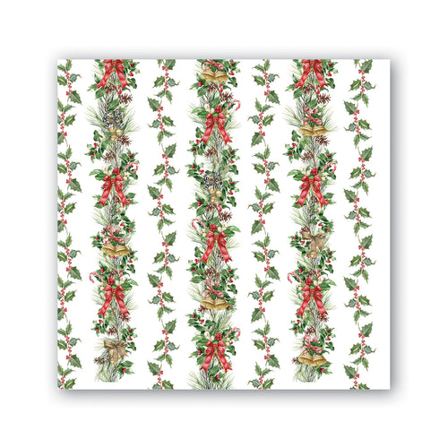 Holiday Garland Cocktail Napkin | Michel Design Works | Dream Weaver