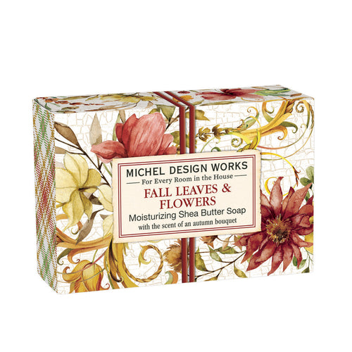 Fall Leaves & Flowers Boxed Soap | Michel Design Works