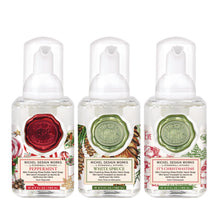 Load image into Gallery viewer, Mini Foaming Soap Set 54 Peppermint/White Spruce/It&#39;s Christmastime
