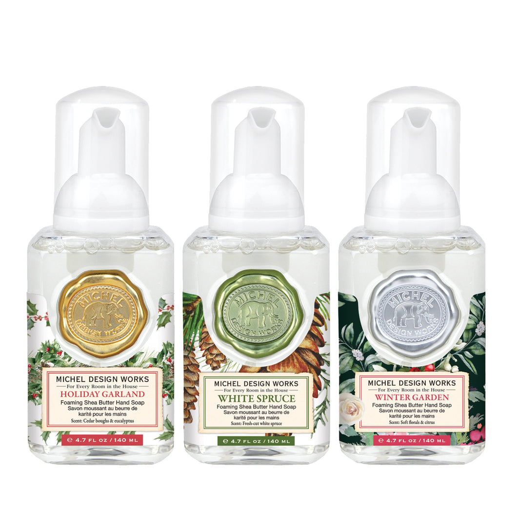 Mini Foaming Soap Set 74 Holiday|Spruce|Winter Garland