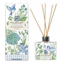 Load image into Gallery viewer, Cotton &amp; Linen Home Fragrance Reed Diffuser | Michel Design Works
