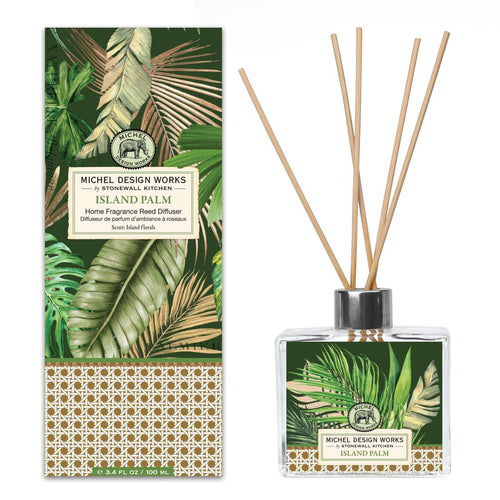 Island Palm Home Fragrance Reed Diffuser | Michel Design Works