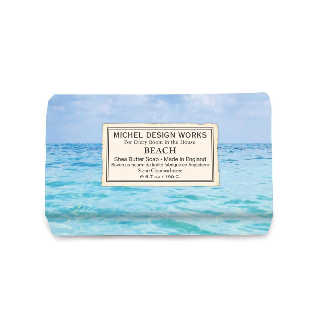 Beach Medium Bath Soap Bar | Michel Design Works