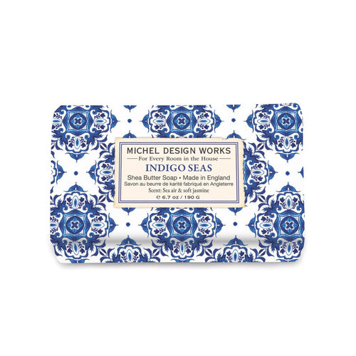 Indigo Seas Medium Bath Soap Bar | Michel Design Works | Dream Weaver