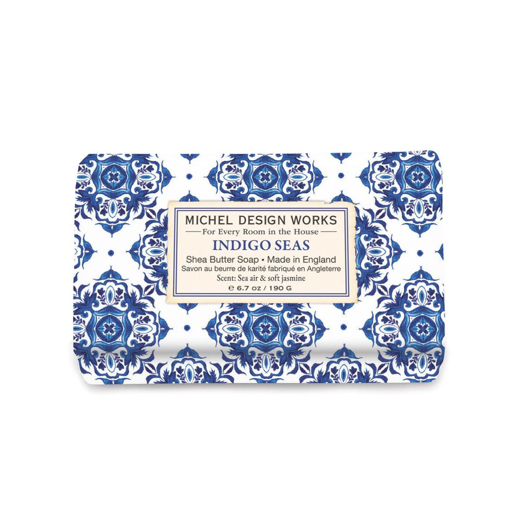 Indigo Seas Medium Bath Soap Bar | Michel Design Works | Dream Weaver