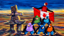 Load image into Gallery viewer, Canadian Women at Play Tea &amp; Relaxation Gift Box
