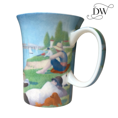 Bathers at Asnieres Mug | Georges Seurat
