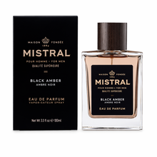 Load image into Gallery viewer, Black Amber Cologne | Mistral 1
