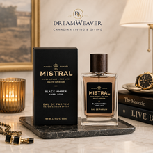 Load image into Gallery viewer, Black Amber Cologne | Mistral DW
