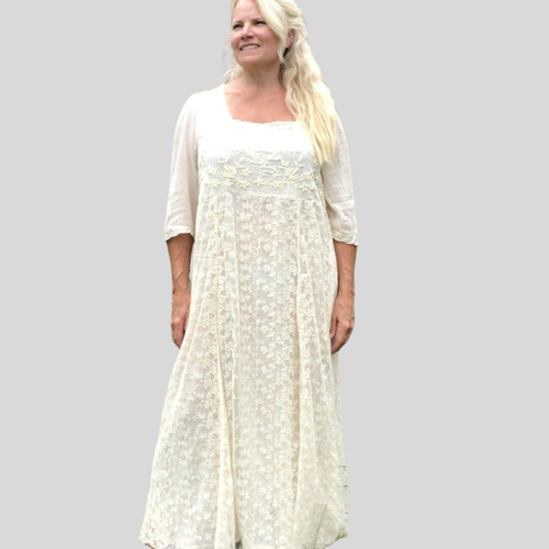 Bliss Nighty | Ecru | April Cornell Dream Weaver Canada main