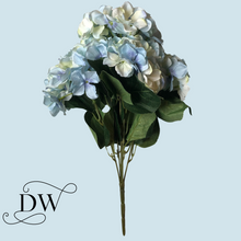 Load image into Gallery viewer, Blue and Cream Hydrangea Bush 2
