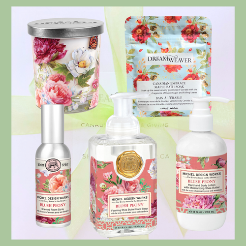 Blush Peony Gift Box | Dream Weaver Canada